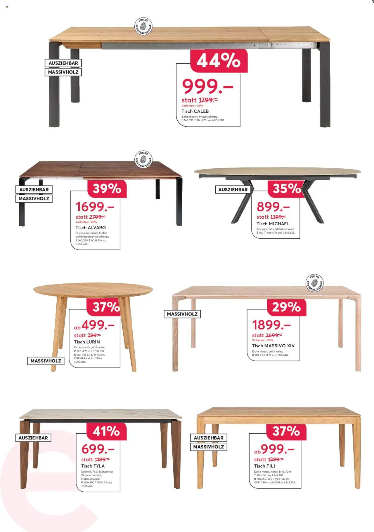 Livique Sale ab 20.06.2025 | Seite: 9 | Produkte: Tisch