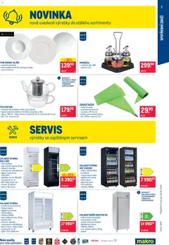 Náhled letáku Makro leták - Spotřební zboží od 22.10.2025 | Strana: 7 | Produkty: Talíře, Sítko, Vitrína, Zdobící sáček
