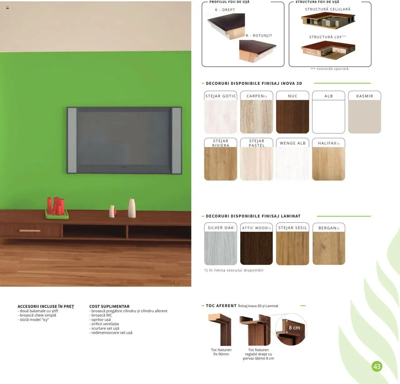 Noul catalog Proges – valabil de la 01.08.2025 | Pagină: 43 | Produse: Ușă