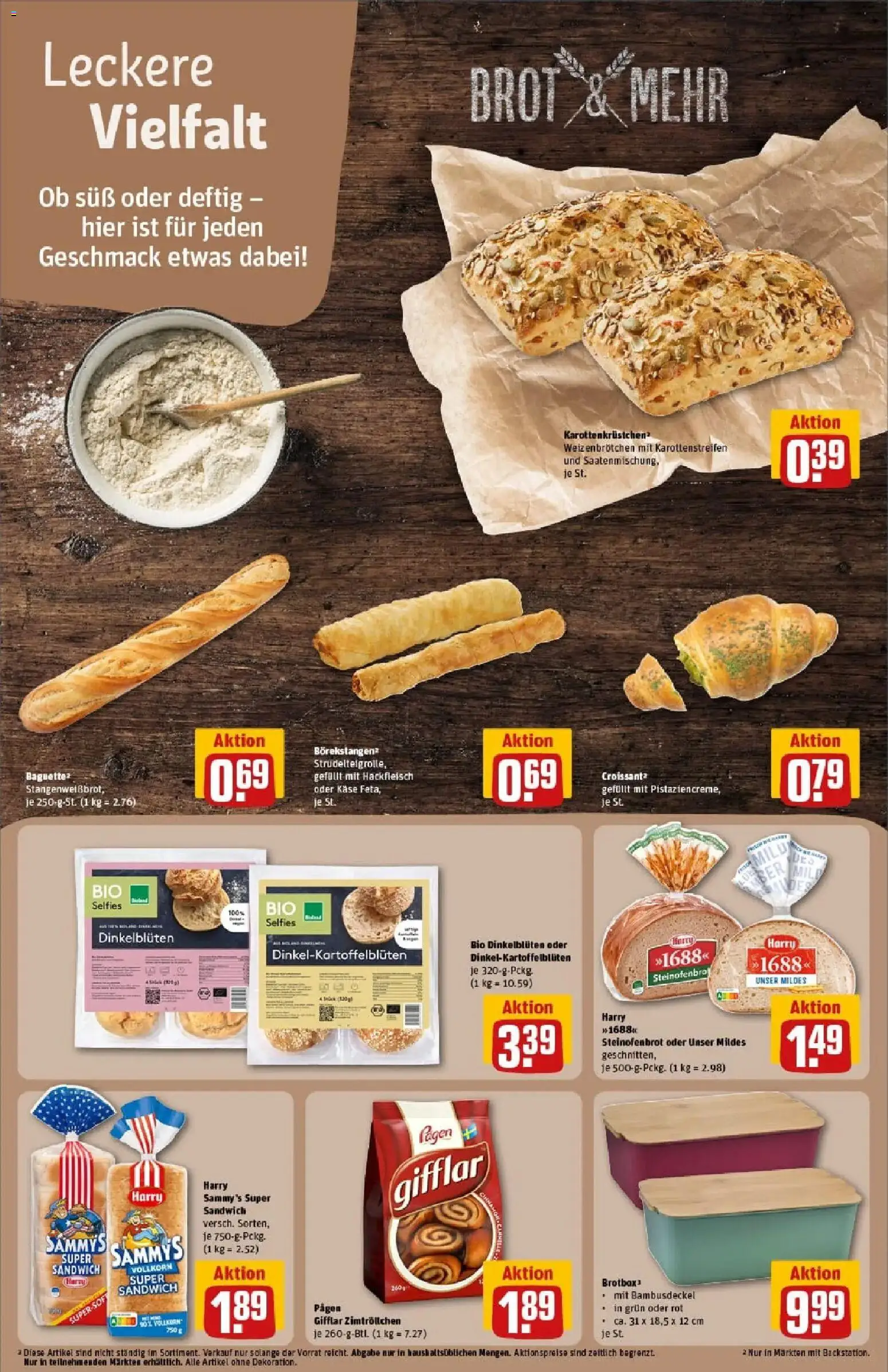 Rewe prospekt Schenefeld	 – gültig ab 11.01.2026 | Seite: 22 | Produkte: Baguette, Croissant, Brot, Hackfleisch
