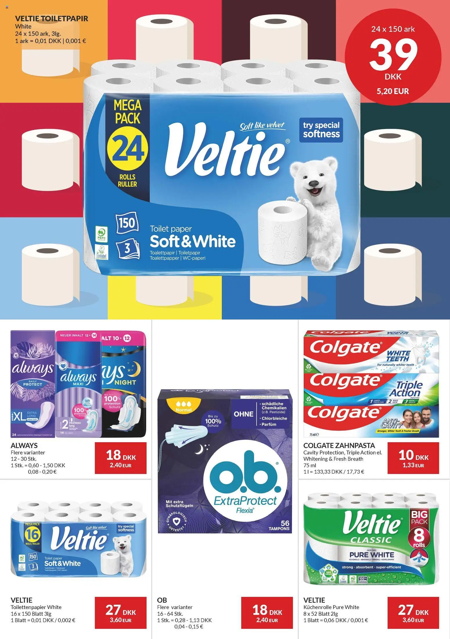 Nielsen Discount tilbudsavis – gyldig fra 08.01.2026 | Side: 22 | Produkter: Toilet