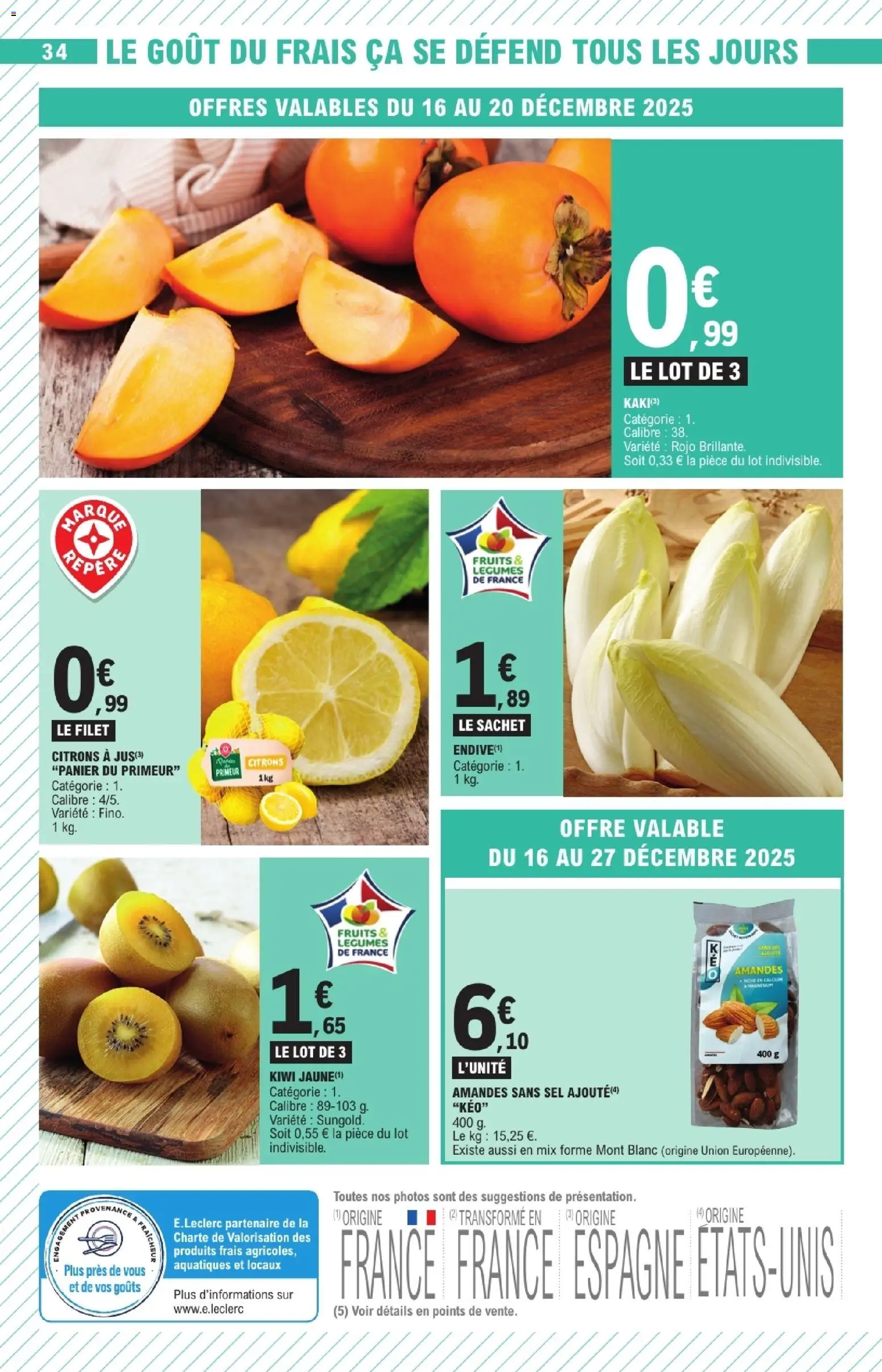 {H1} | Page: 34 | Produits: Sel, Panier, Kiwi, Amandes