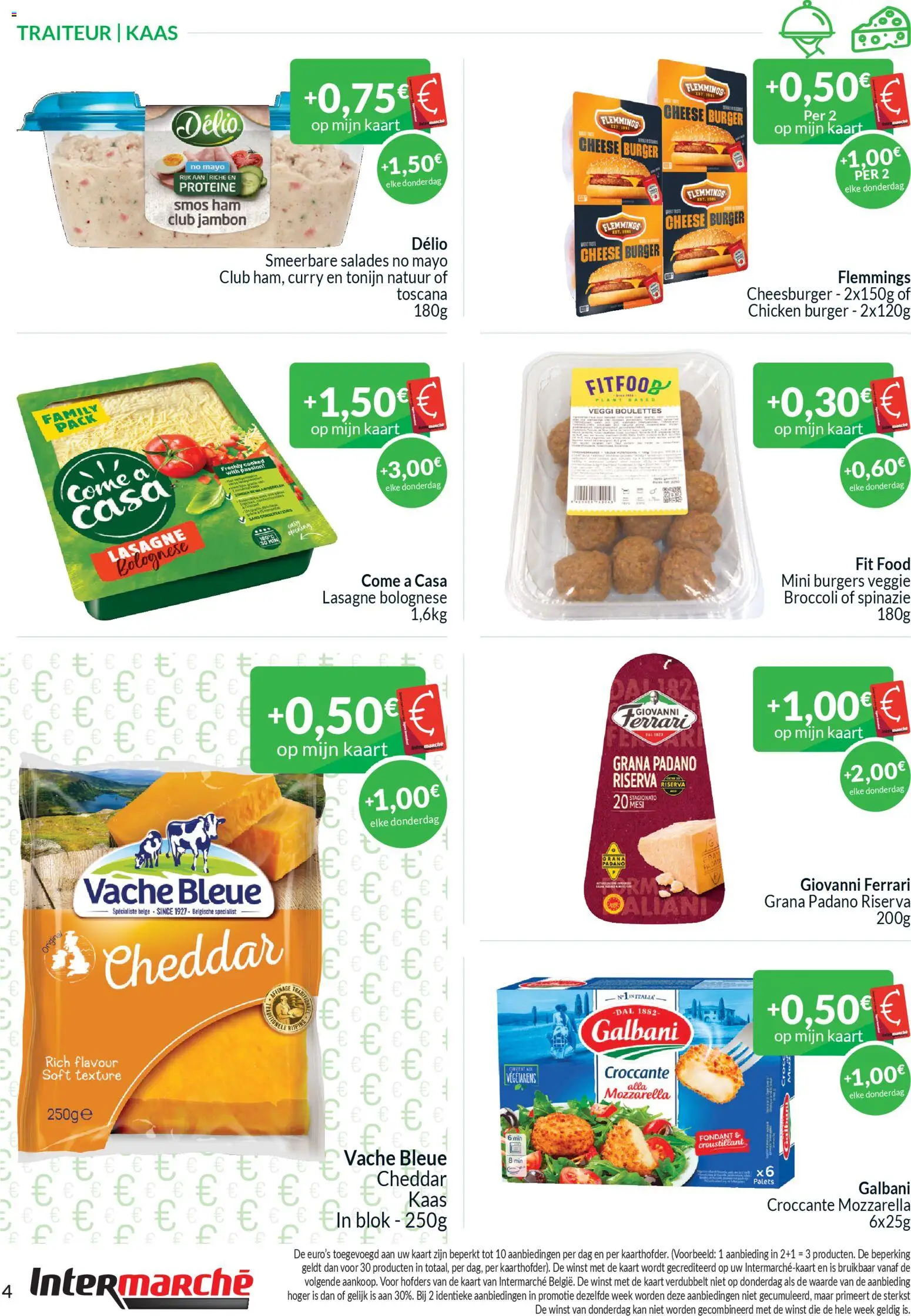 {H1} | Pagina: 4 | Producten: Cheddar, Spinazie, Kaart, Kaas