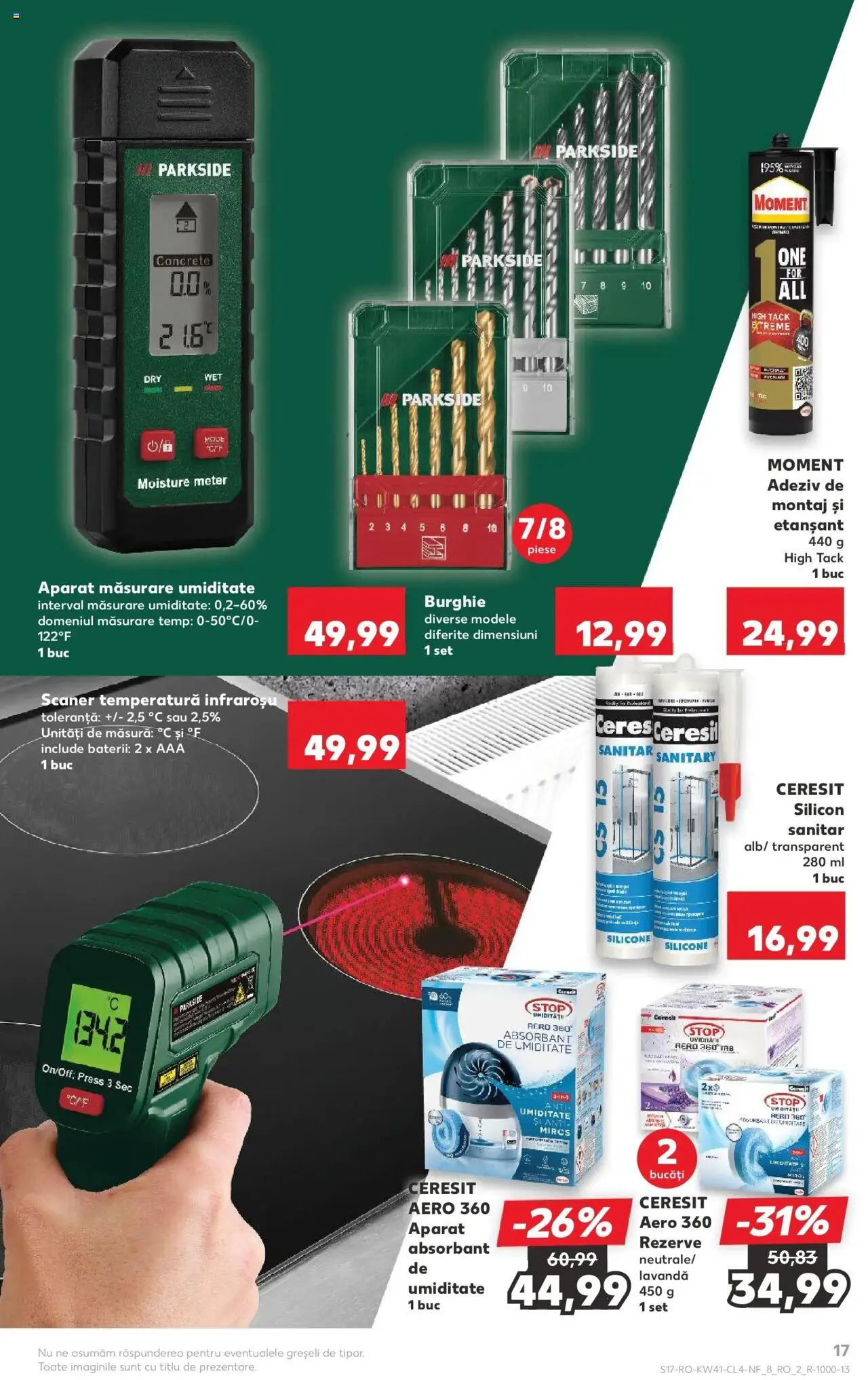 Noul catalog Kaufland – valabil de la 08.10.2025 | Pagină: 17 | Produse: Baterii, Adeziv