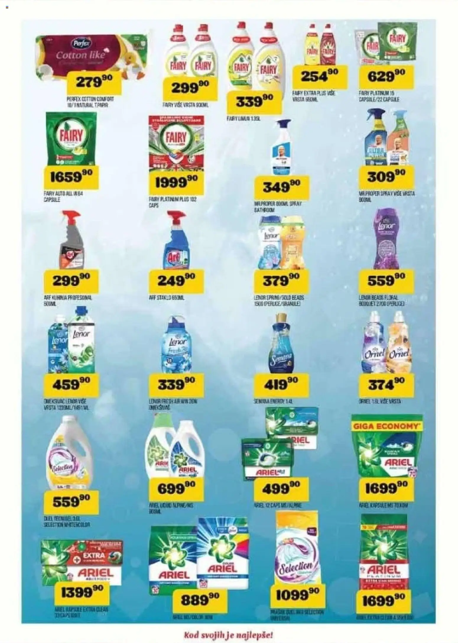 VP Dima katalog - važi od 04.12.2025 | Strana: 15 | Proizvode: Ariel, Lenor