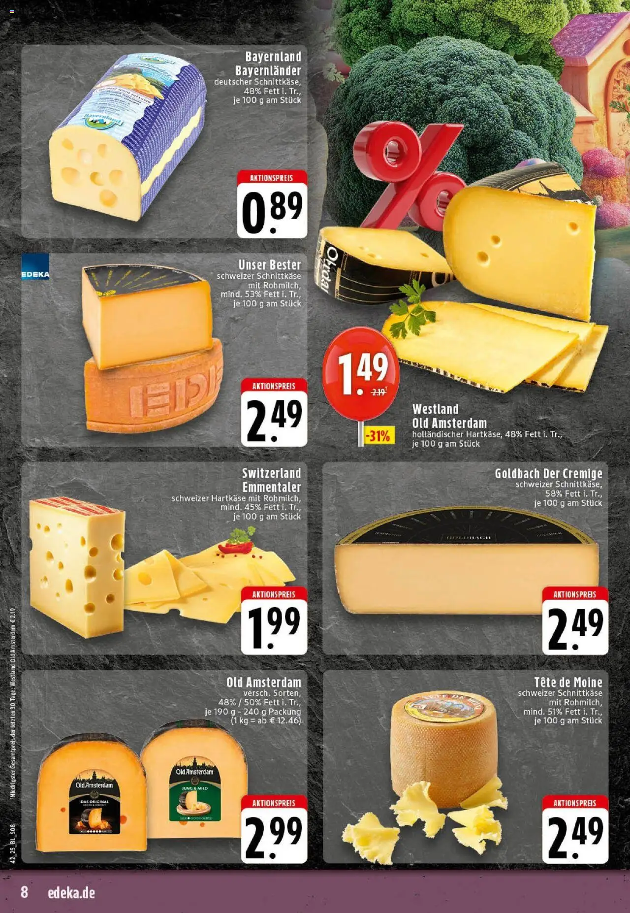 Edeka prospekt Westerkappeln	 – gültig ab 13.10.2025 | Seite: 8