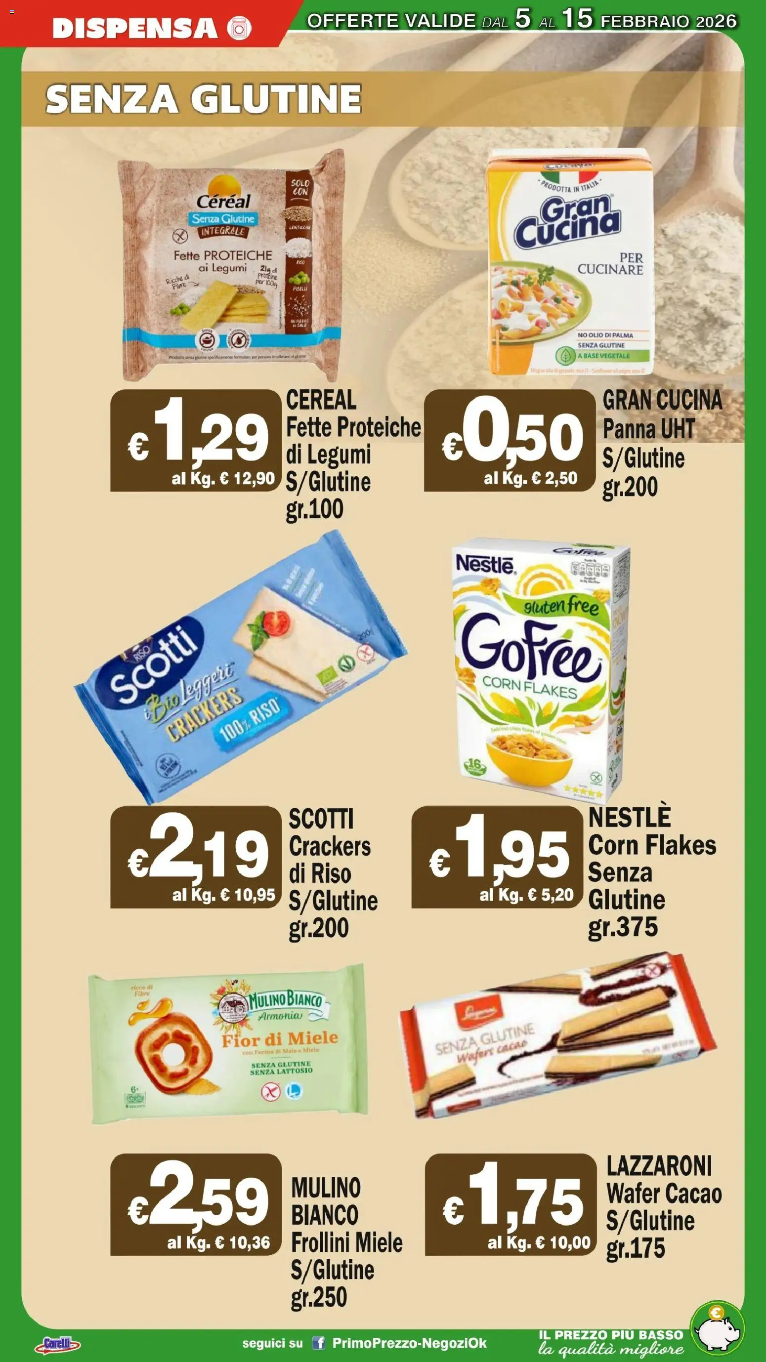 Volantino Primo Prezzo del 05.02.2026 | Pagina: 19