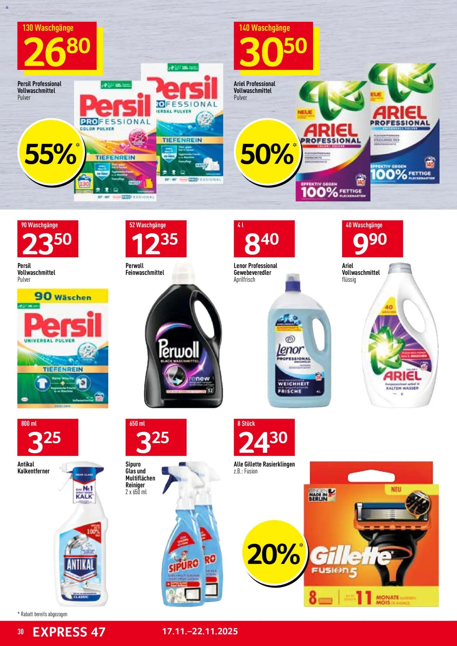 Prodega Aktionen – gültig ab 17.11.2025 | Seite: 30 | Produkte: Pulver