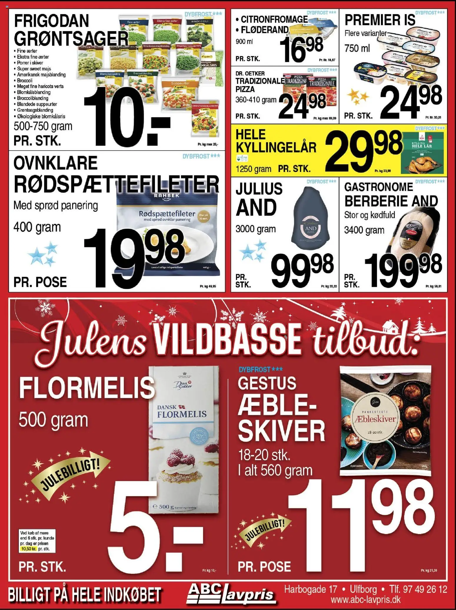 Abc Lavpris tilbudsavis – gyldig fra 10.12.2025 | Side: 5 | Produkter: Majs, Flormelis, Sukker, Ærter