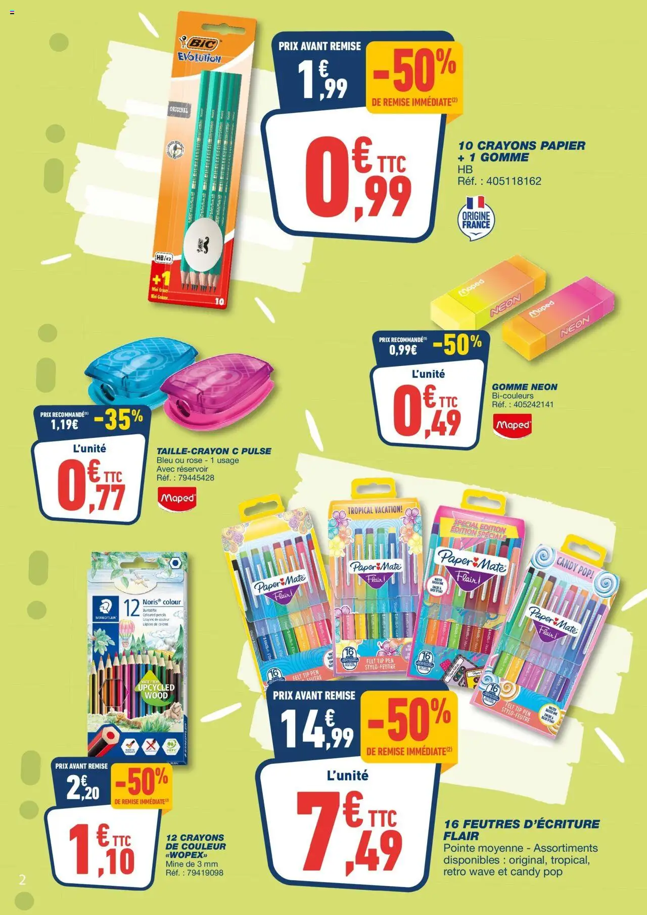  | Page: 2 | Produits: Crayons de couleur