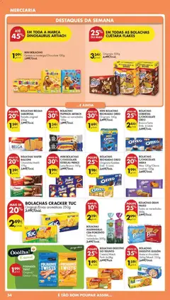 Pré-visualização BOLACHAS FILIPINOS ARTIACH, Todas as variedades 120g válido de 10.03.2026 | Página: 38