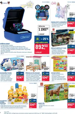 Náhled letáku Makro leták - Hračky od 05.11.2025 | Strana: 4 | Produkty: Nůžky, Stavebnice, Modely, Harry Potter