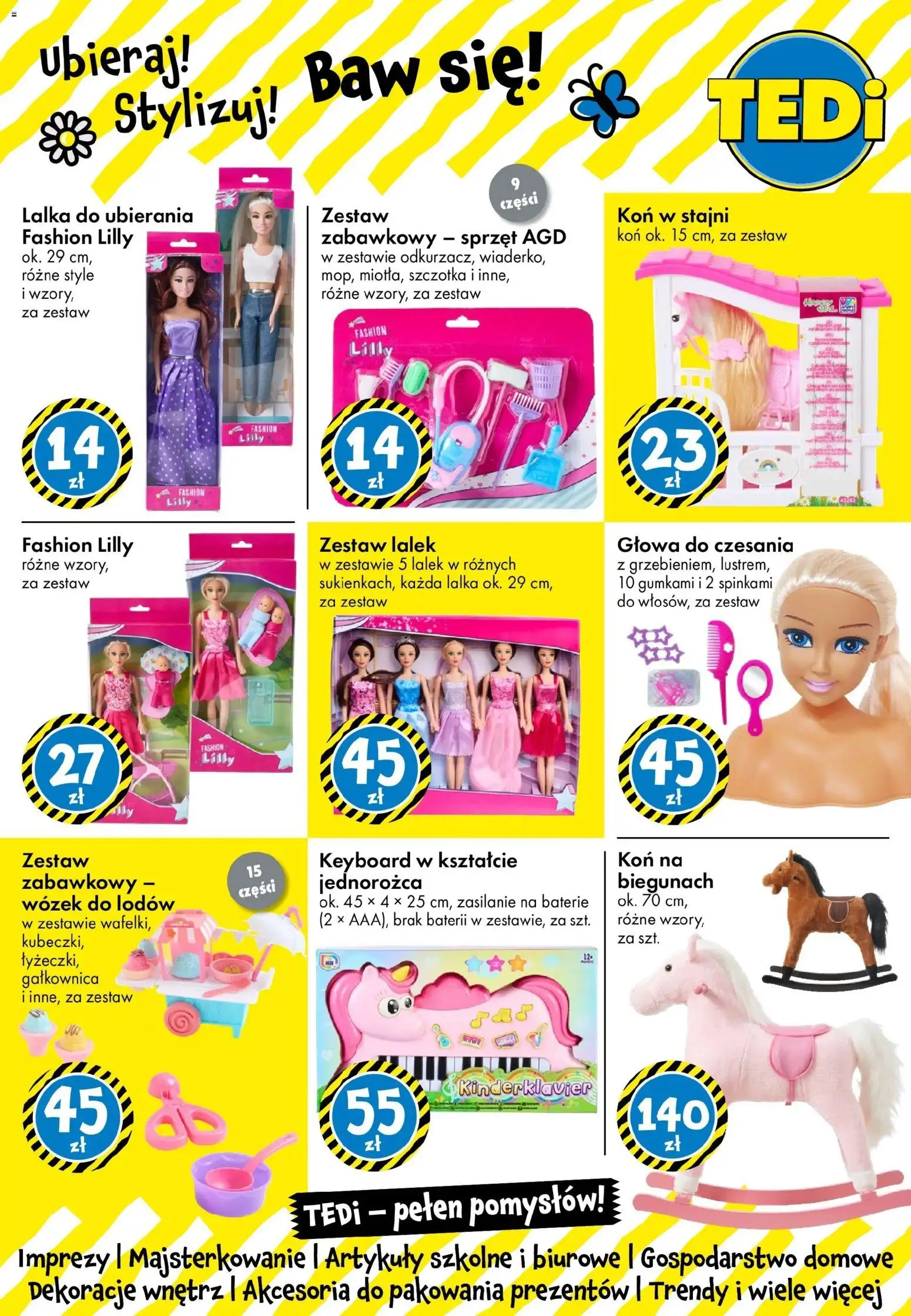 TEDi gazetka od 06.03.2026 | Strona: 20 | Produkty: Baterie, Lalka, Szczotka, Artykuły szkolne