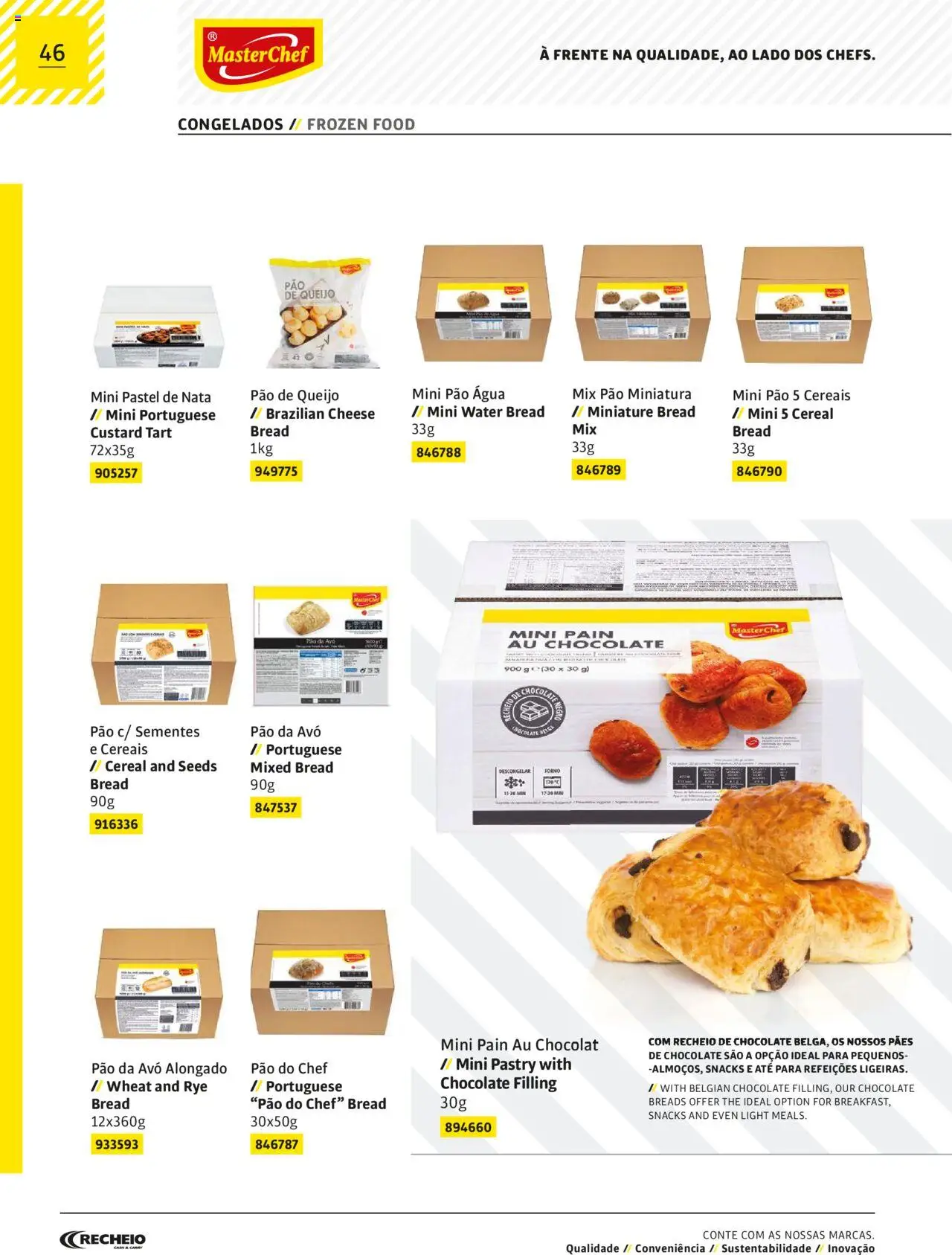 Recheio MasterChef │ válido de 22.03.2024 | Página: 46 | Produtos: Forno, Queijo, Pão, Cereais