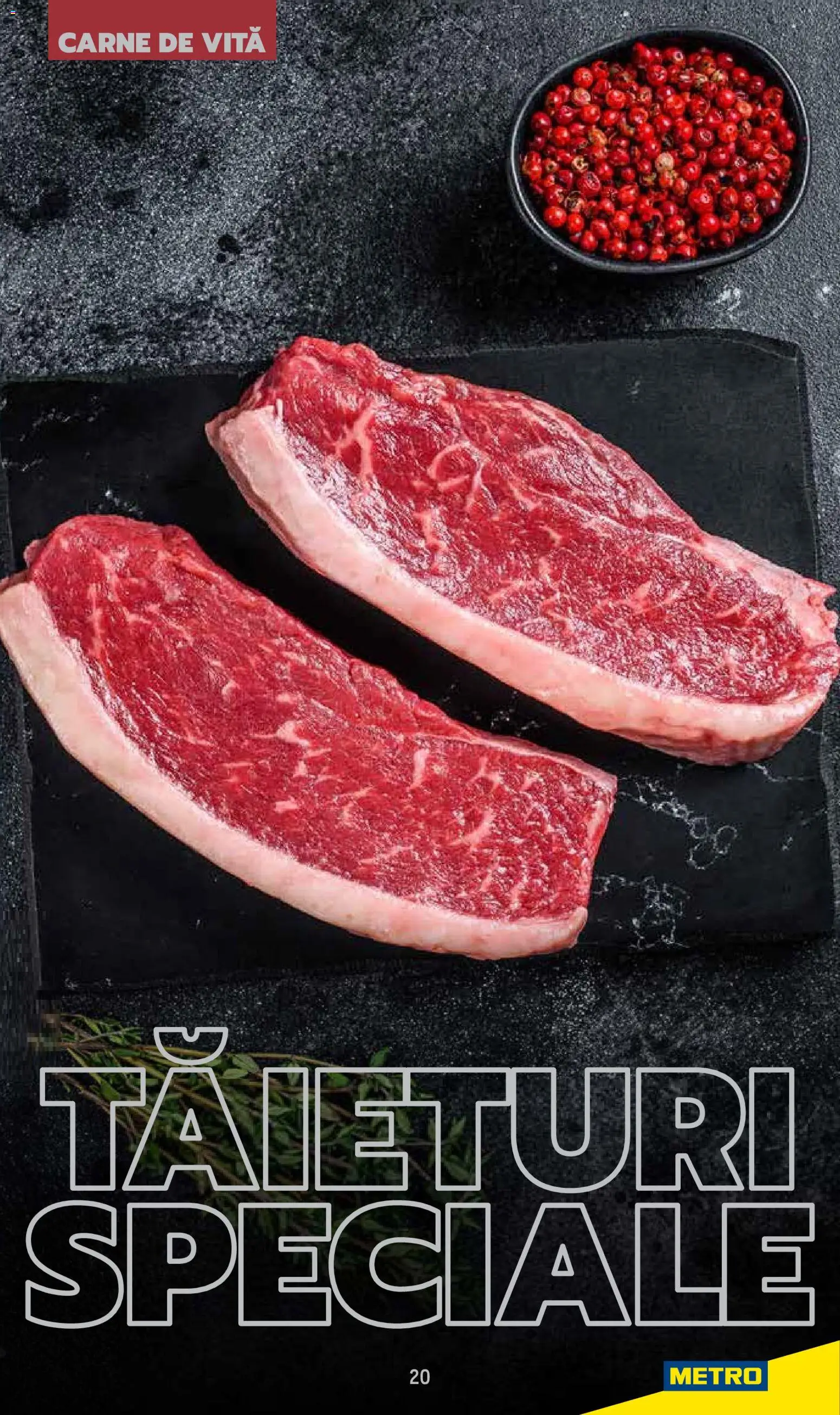 Noul catalog Metro – valabil de la 03.06.2025 | Pagină: 20 | Produse: Carne De Vită