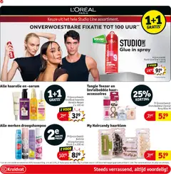 Batiste droogshampoo Blush, Batiste droogshampoo Blush 2 x 200 ml - Voorbeeld van een folder van Kruidvat, geldig van 28.04.2026 | Pagina: 34 | Producten: Kan, Blush, Shampoo, Haarolie