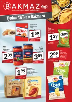 Tjedan Bakmaz - Pregled kataloga iz trgovine Bakmaz, vrijedi od 14.07.2025