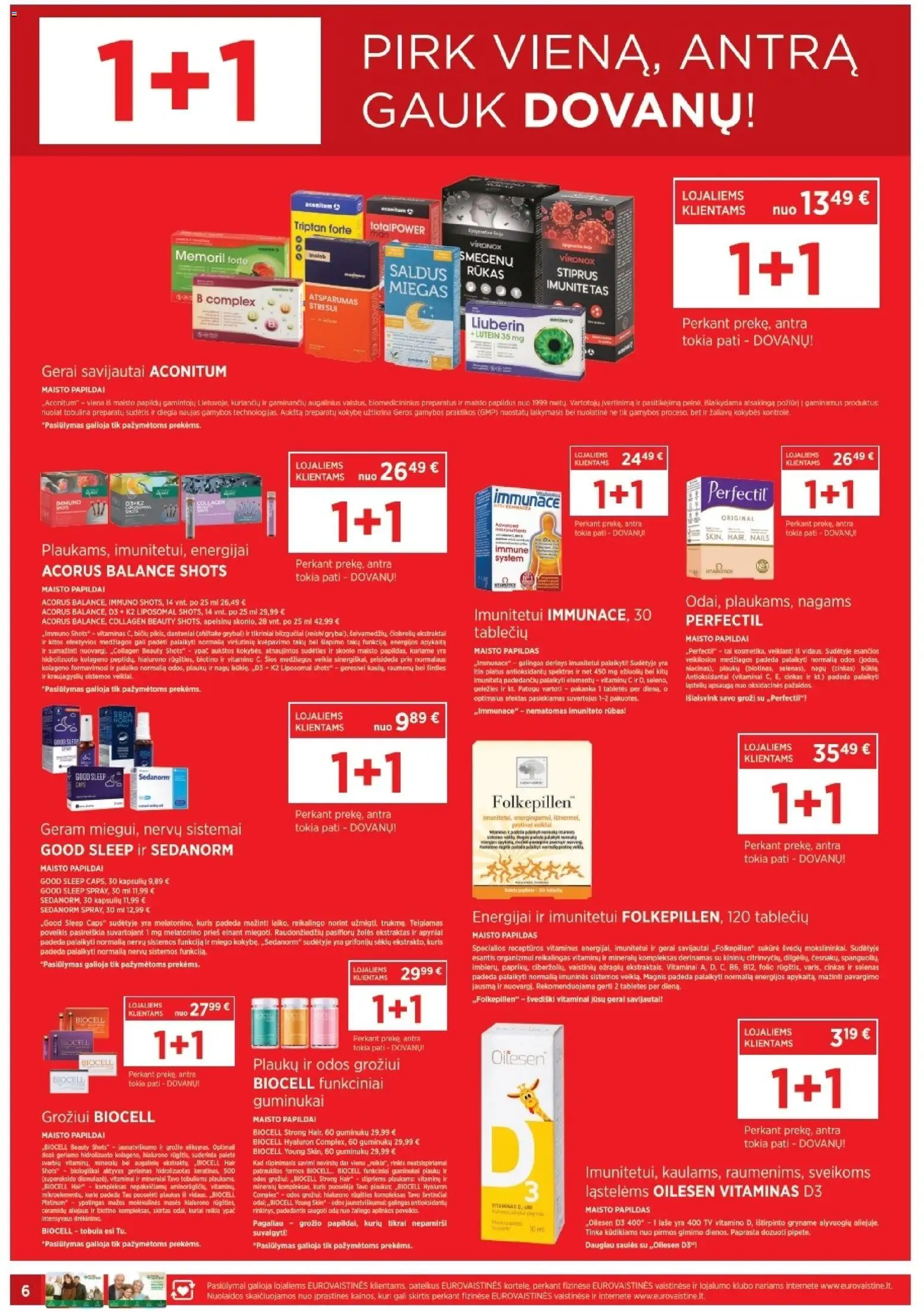 EUROVAISTINĖ akcijos nuo 01.11.2025 | Puslapis: 6 | Prekių: Tv, Guminukai