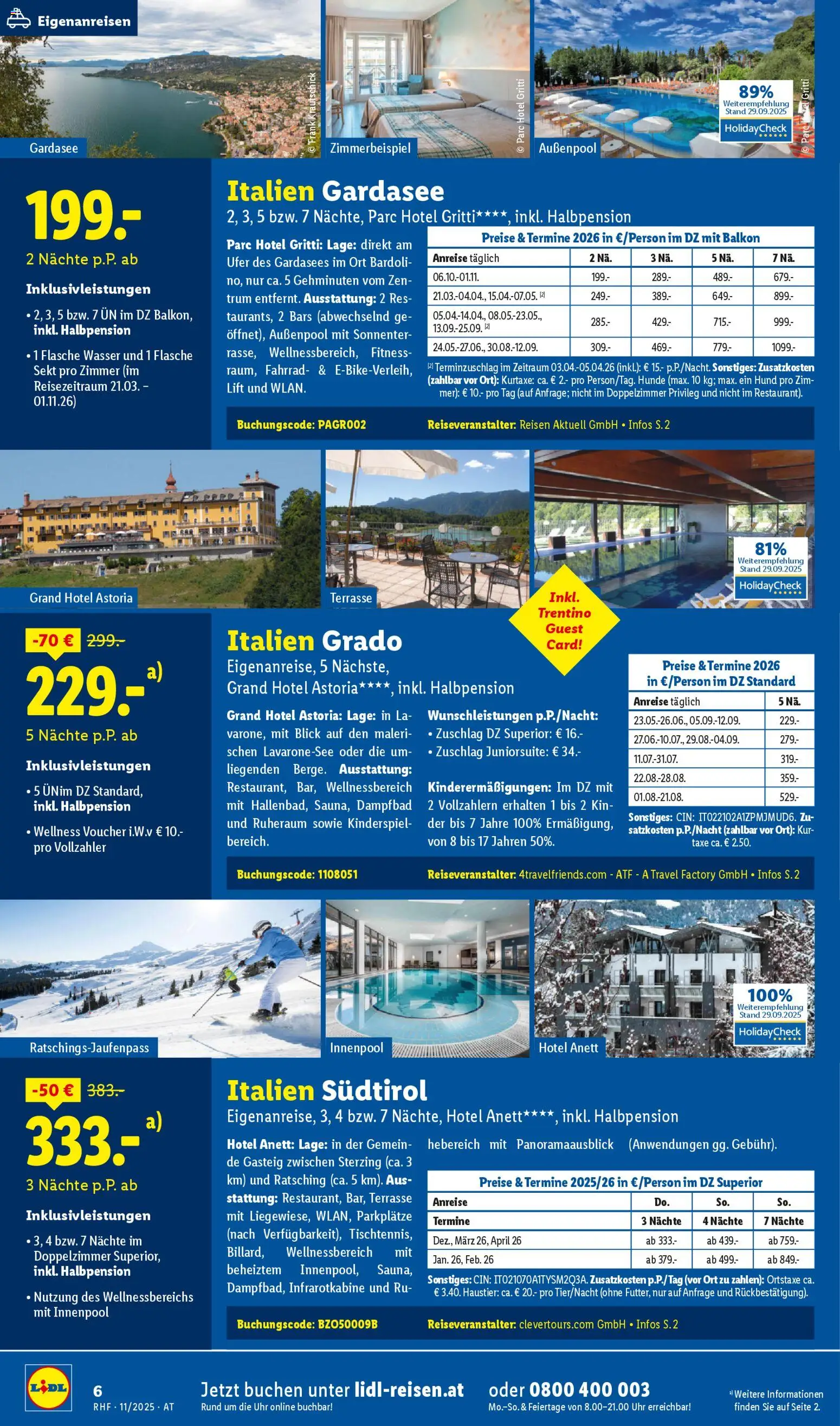 Lidl Reise - Highlights gültig ab 29.10.2025 | Seite: 6 | Produkte: Wasser, Uhr