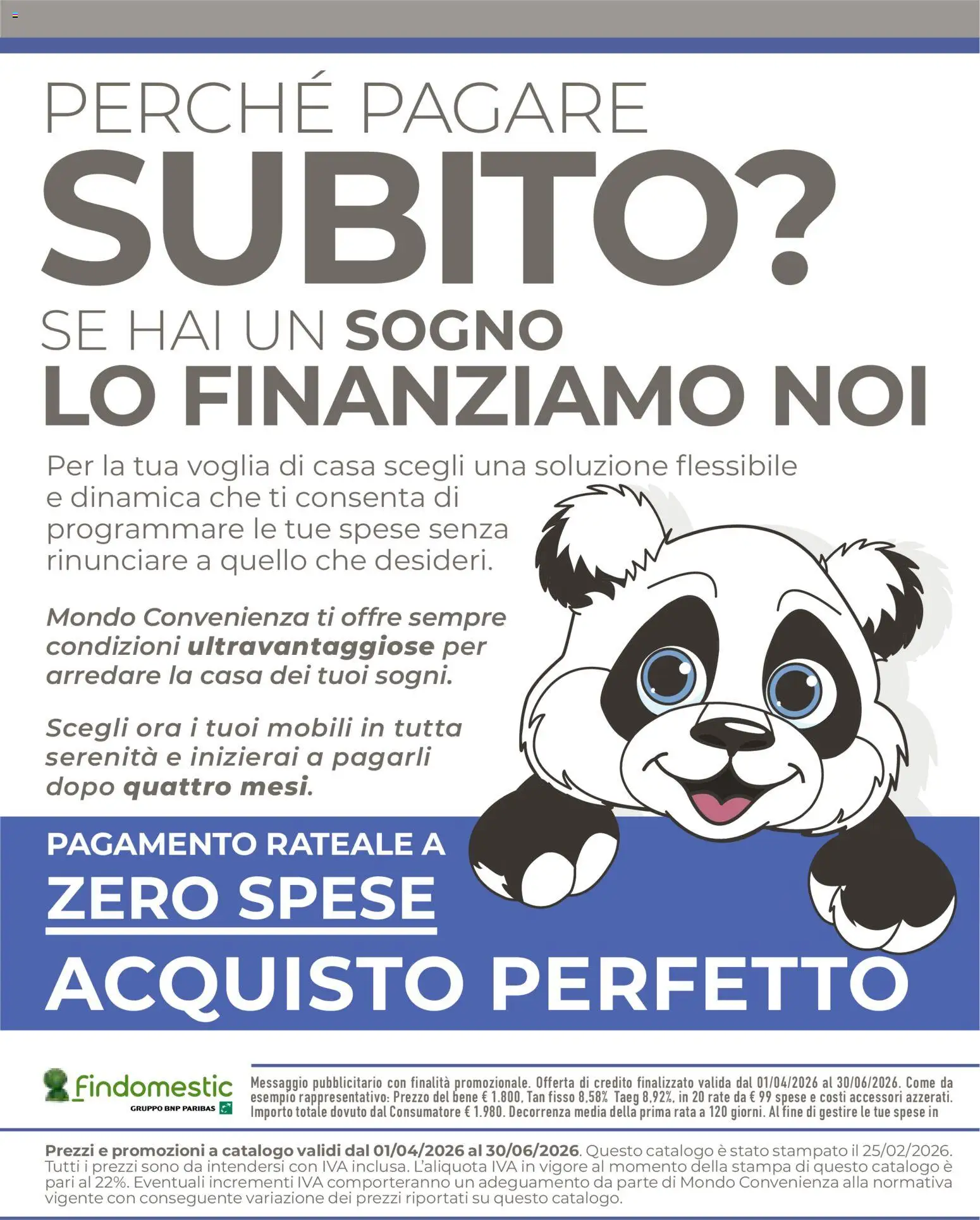 Volantino Mondo Convenienza del 01.04.2026 | Pagina: 2