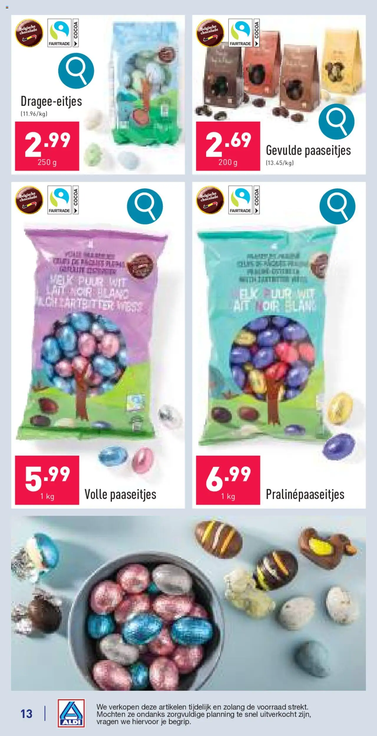  | Pagina: 13 | Producten: Chocolade