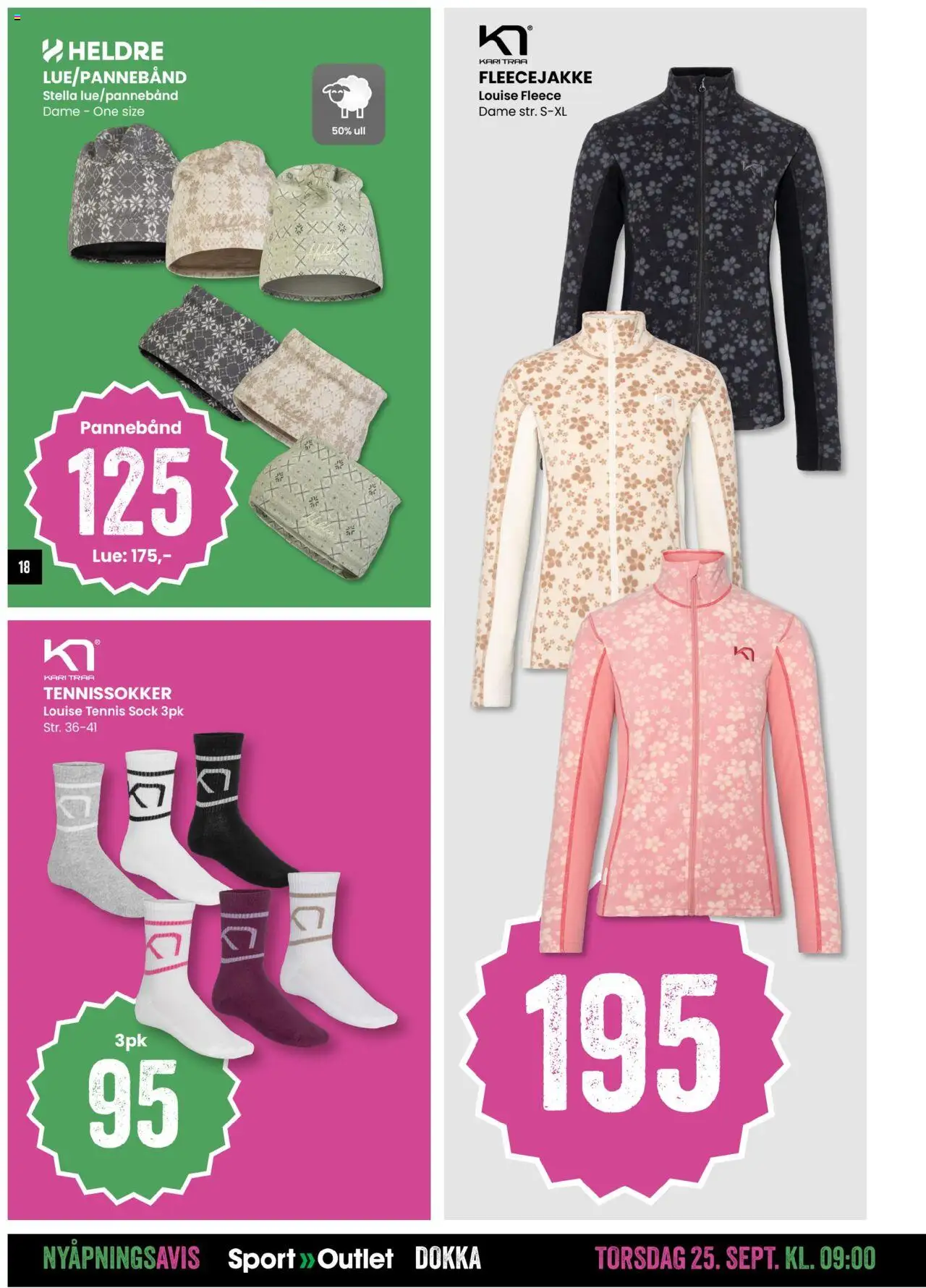  | Side: 18 | Produkter: Lue, Pannebånd