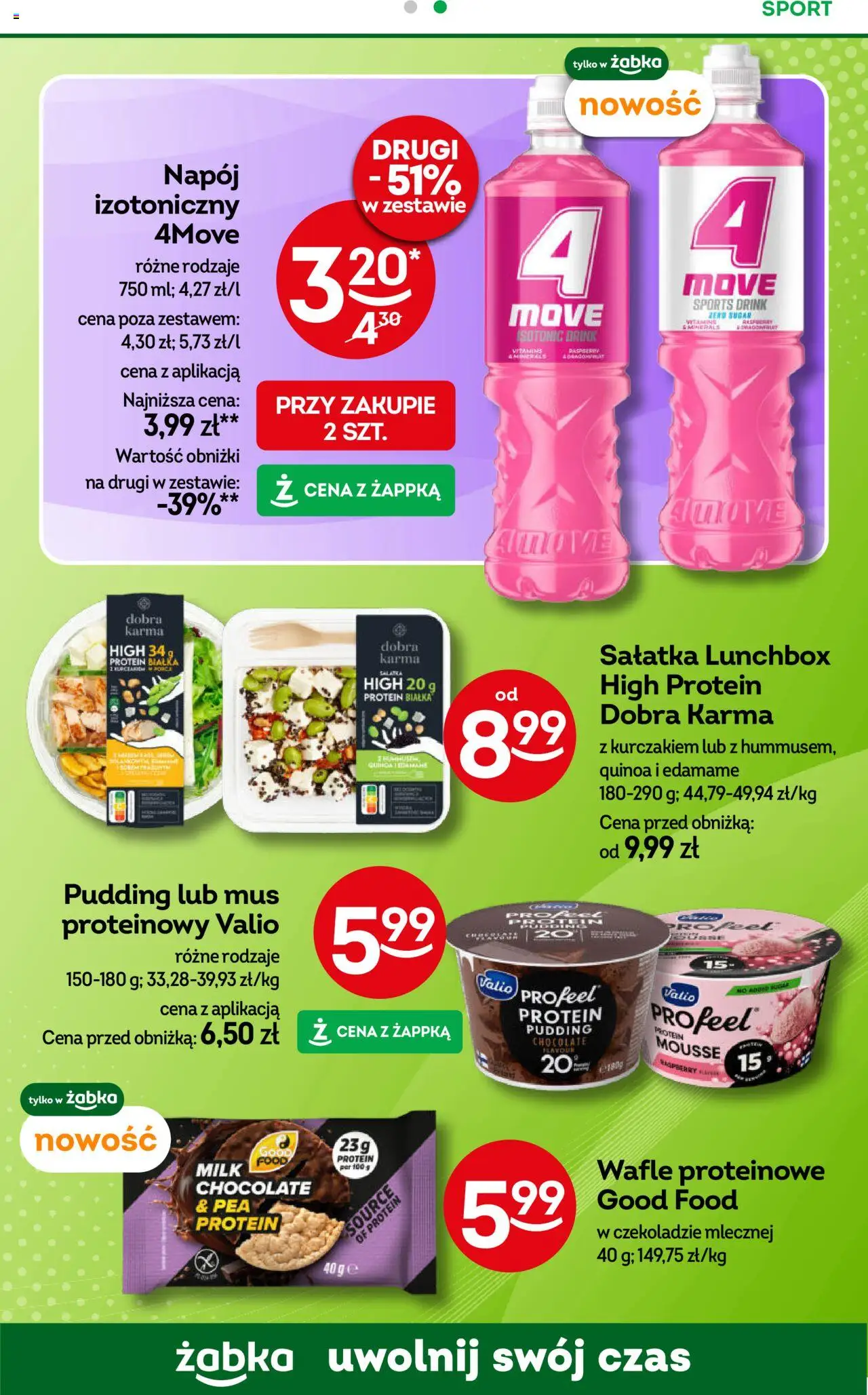 Żabka Gazetka od 04.06.2025 | Strona: 89 | Produkty: Wafle, Quinoa, Sałatka