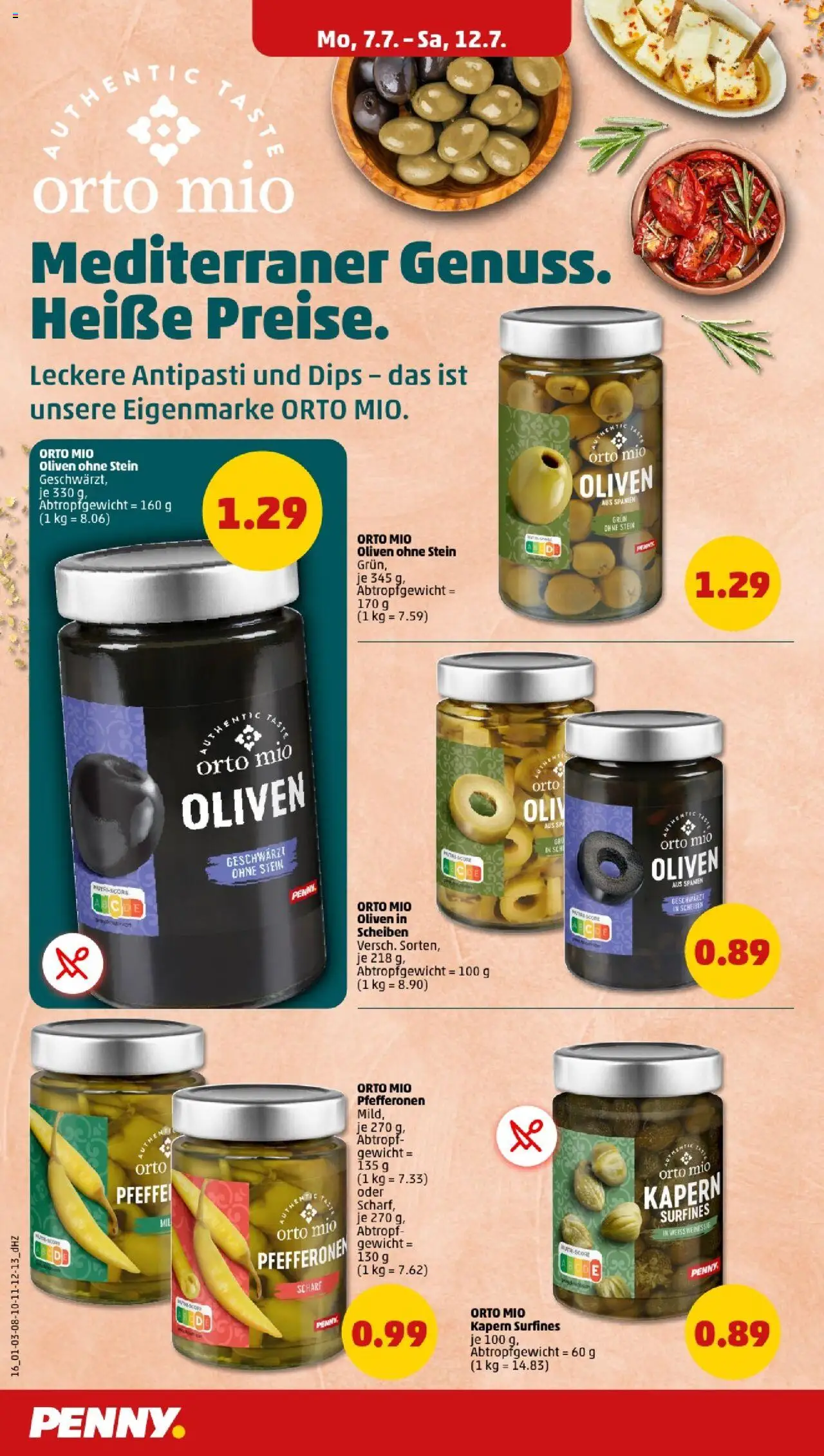 Penny - Sachsen-Anhalt - gültig ab dem 07.07.2025 | Seite: 16 | Produkte: Gewicht