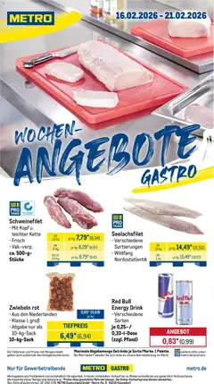 Metro Wochen-Angebote Gastro ab 16.02.2026 gültig