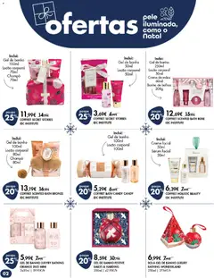 Pré-visualização Pingo Doce Bem Estar Natal Lojas Açores válido de 20.11.2025 | Página: 2 | Produtos: Gel de banho, Sérum, Banho, Creme