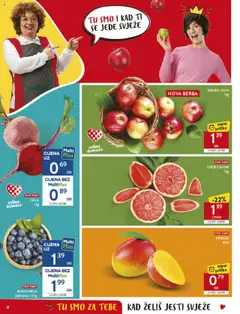Konzum katalog | vrijedi od 10.09.2025 | Stranica: 8 | Proizvodi: Grejp, Mango, Cikla, Borovnica