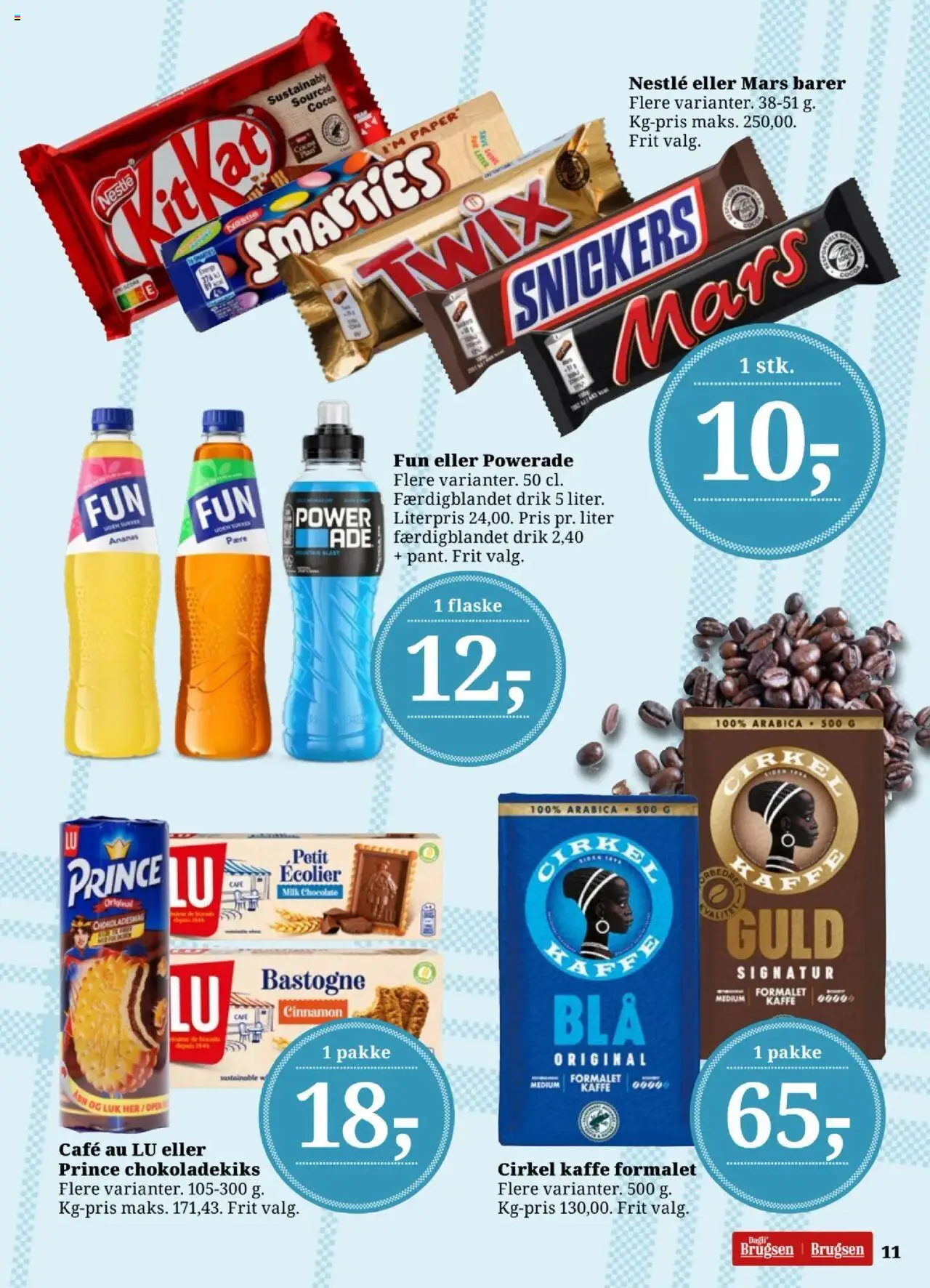 Dagli'Brugsen Tilbudsavis gyldig fra 15.08.2025 | Side: 12 | Produkter: Kaffe, Ananas, Chokoladekiks