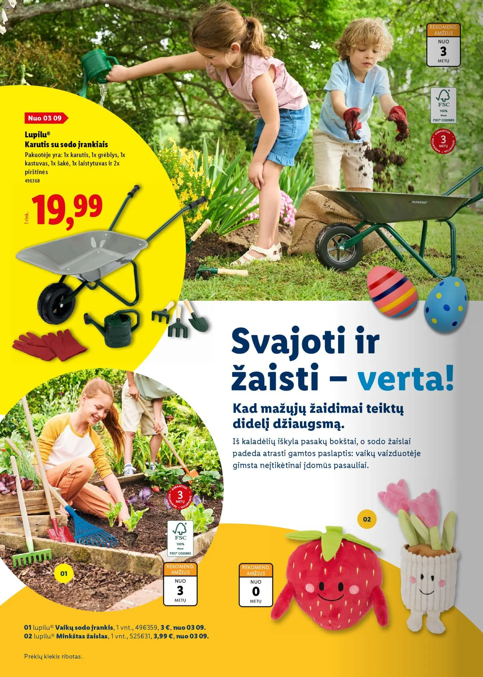 LIDL akcijos nuo 01.03.2026 | Puslapis: 36 | Prekių: Pirštines