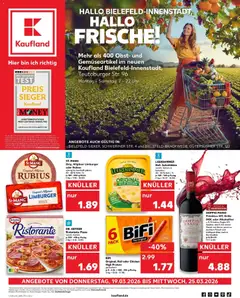 Kaufland Prospekt Bielefeld	 ab 19.03.2026 gültig