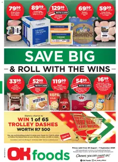 Preview of OK Foods specials valid from 25.08.2025