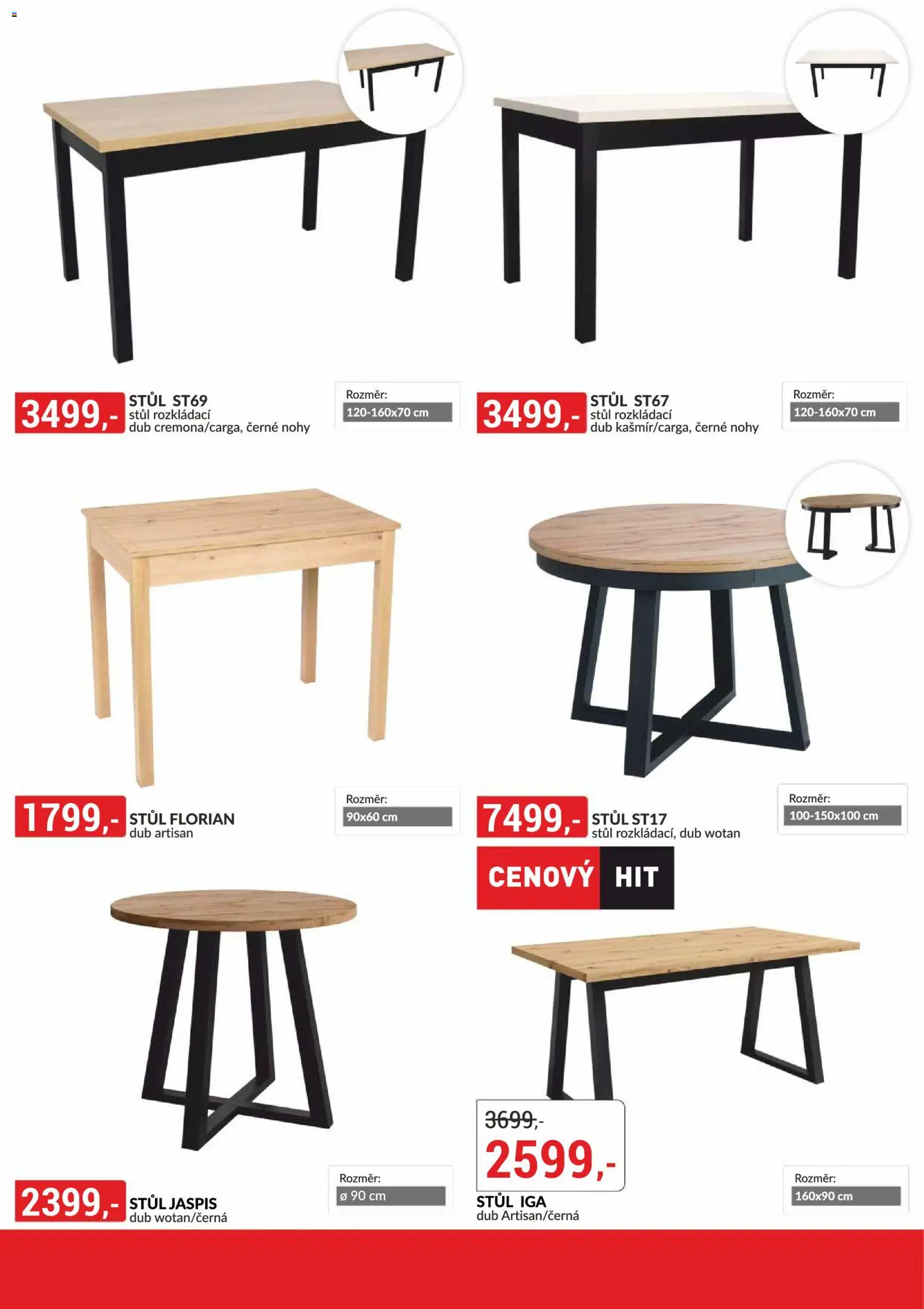 BAUMAX leták - Bydlení na míru podle vašeho stylu od 01.02.2026 | Strana: 16 | Produkty: Stůl