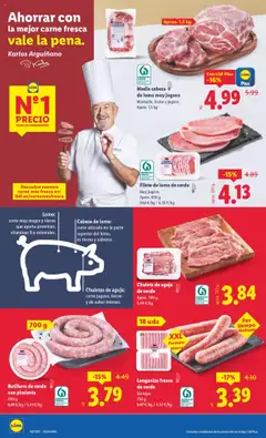 Vista previa Filete de lomo de cerdo, Muy jugoso. Aprox. 650 g válido desde el 20.10.2025 | Página: 12