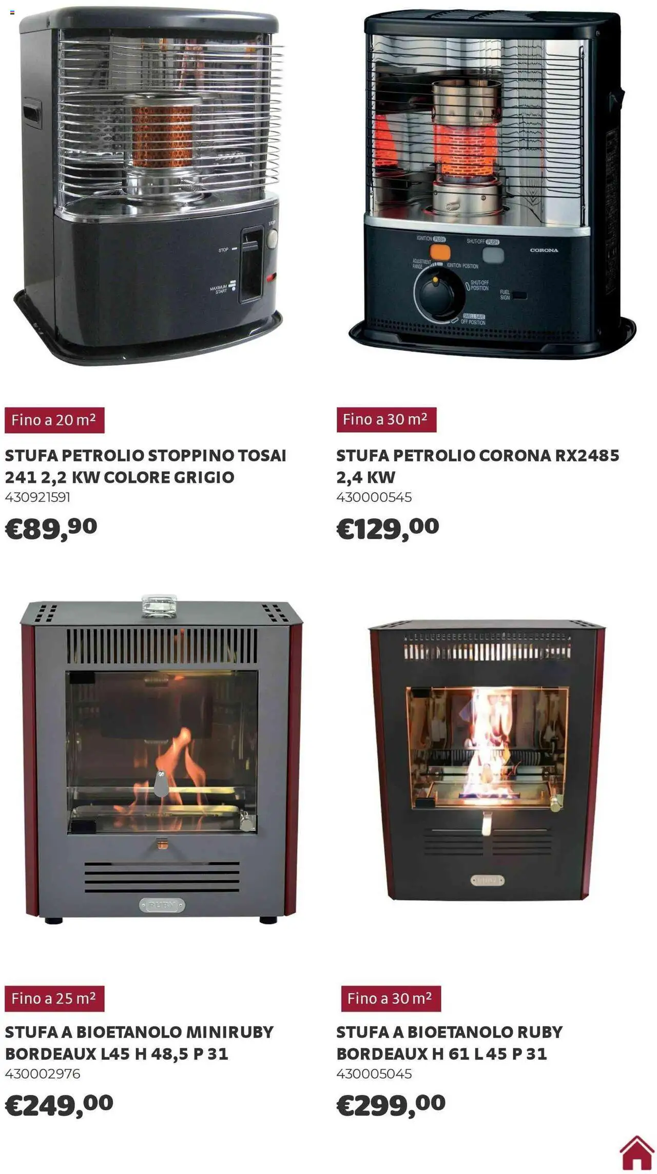 Volantino Brico Center del 01.10.2025 | Pagina: 32 | Prodotti: Stufa