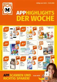 Müller Flugblatt ab 26.01.2026 gültig