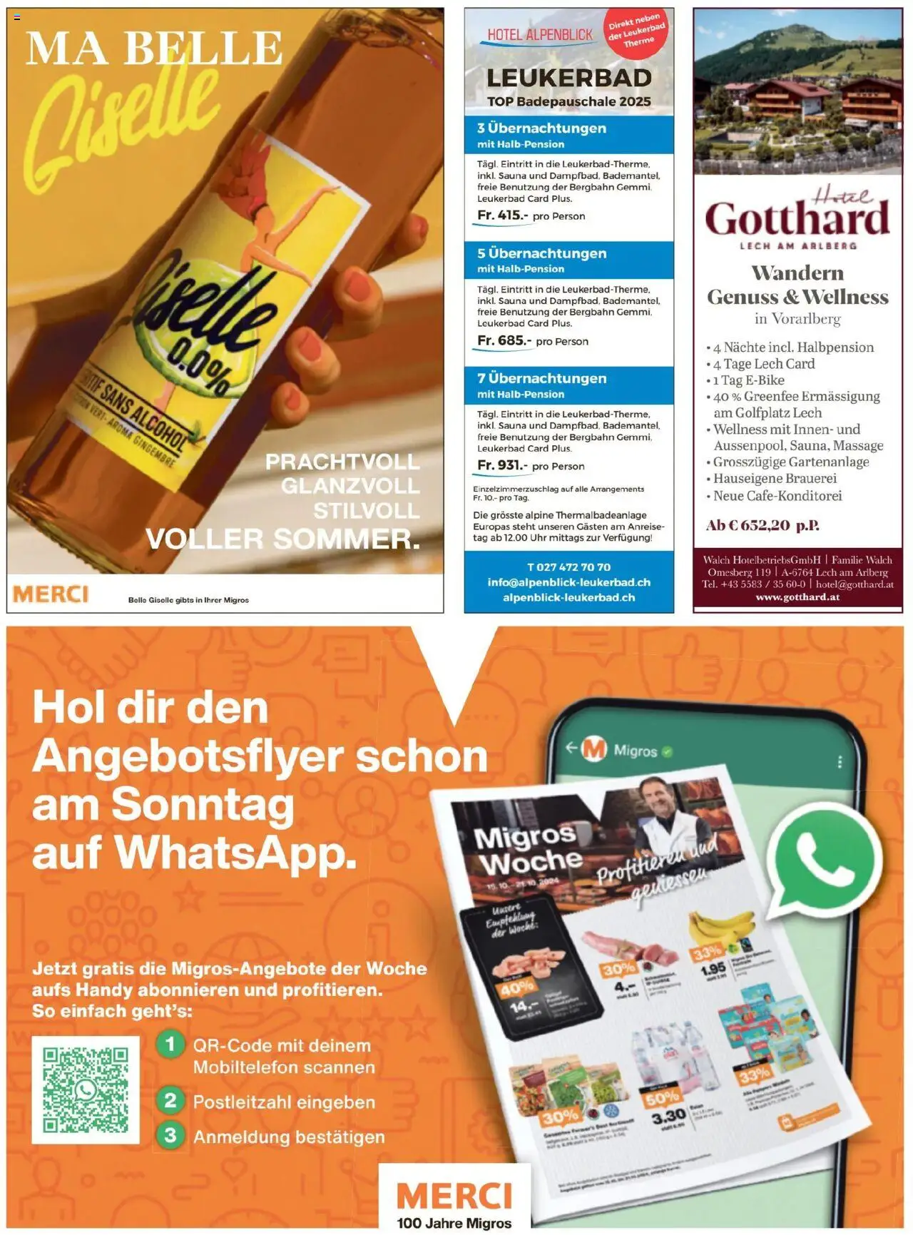 Migros - Magazin ab 05.08.2025 | Seite: 54 | Produkte: Uhr, Top