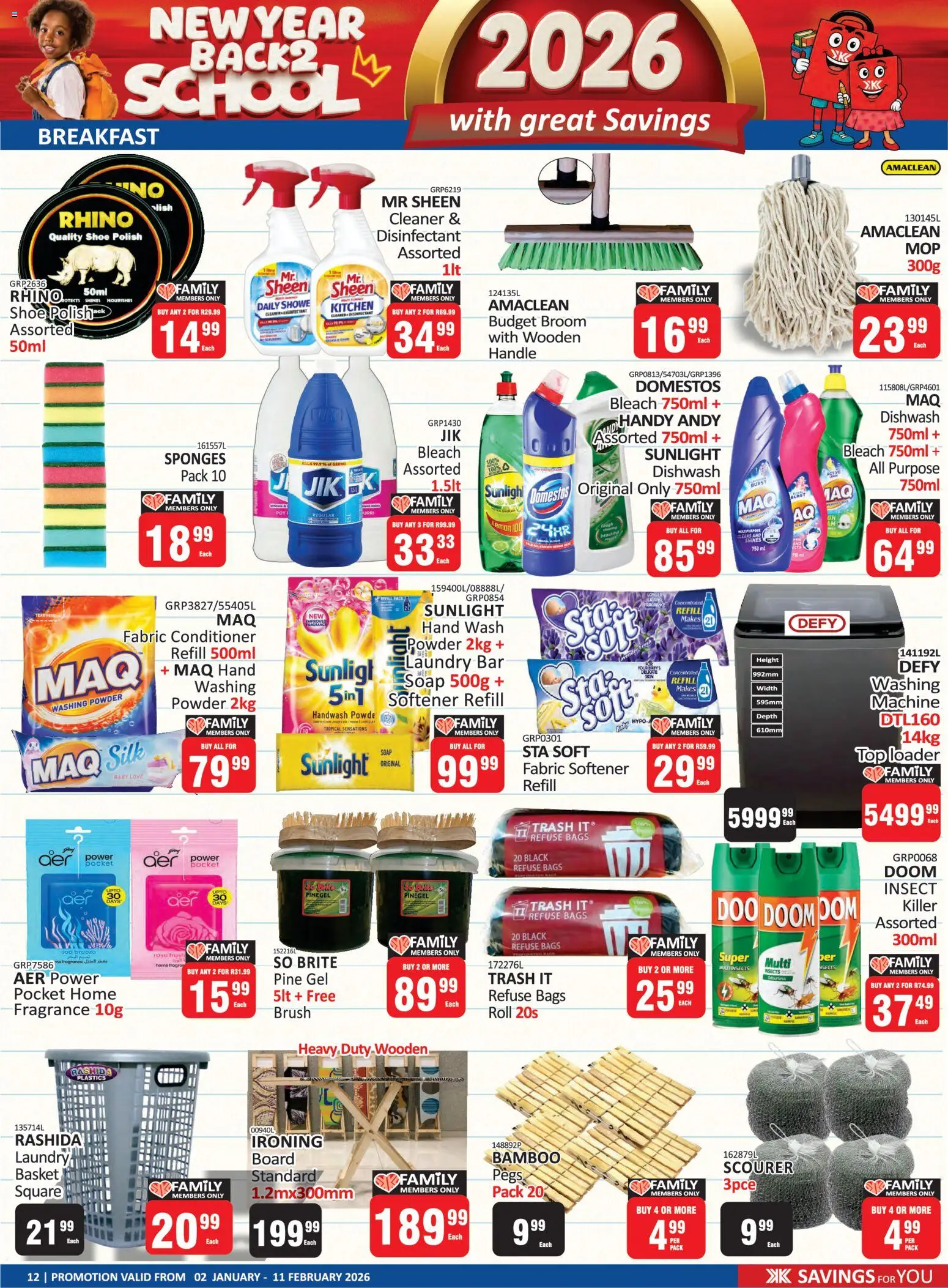 New KIT KAT Cash & Carry catalogue – valid from 02.01.2026 | Page: 12 | Products: Handwash, Basket, Conditioner, Soap