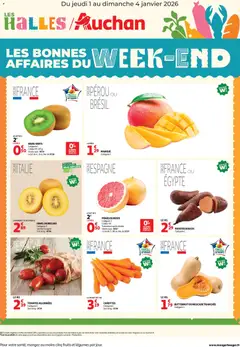 Auchan - Les bons plans du week-end dans votre hyper ! - Voorbeeld van een folder van Auchan, geldig van 01.01.2026