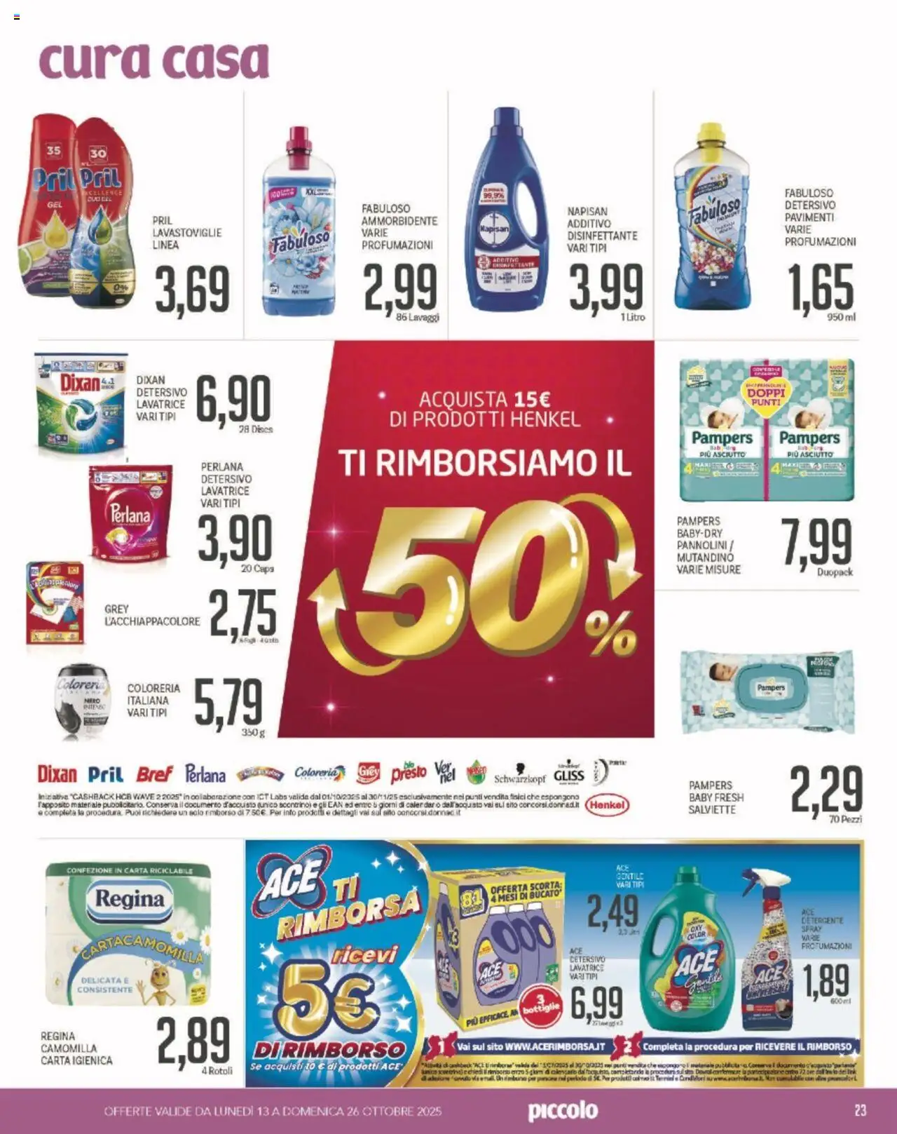 Volantino Piccolo del 13.10.2025 | Pagina: 23