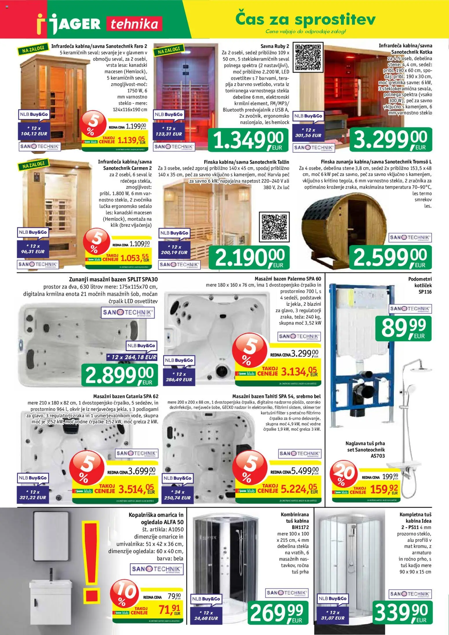 Novi Tuš katalog ponudbe – veljaven od 07.01.2026 | Stran: 6 | Izdelki: Predvajalnik, Teza, Okvir, Omarica