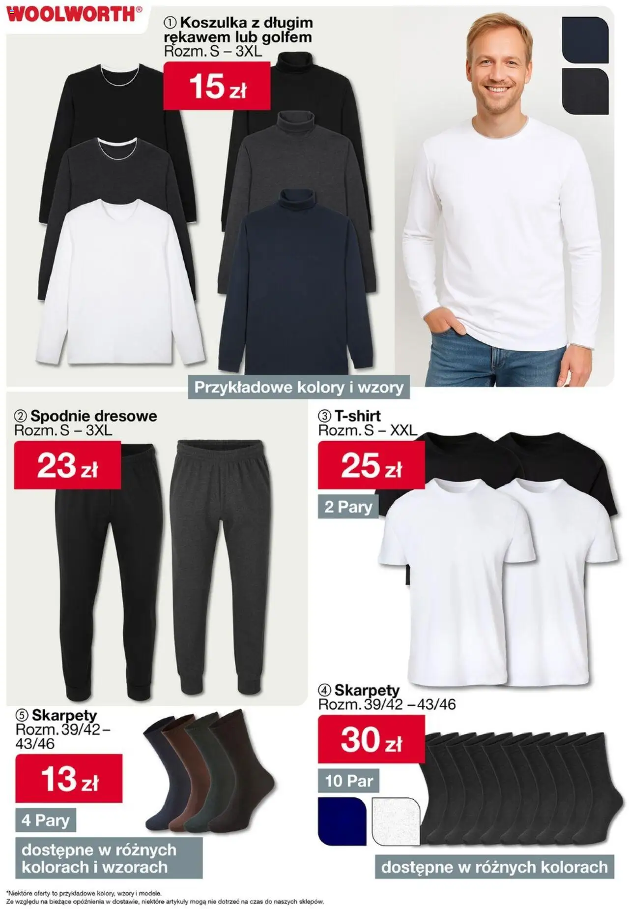 Woolworth Gazetka od 12.09.2025 | Strona: 15 | Produkty: Spodnie, Skarpety