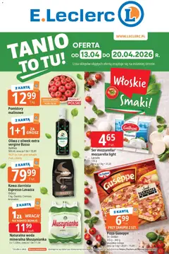 Pogląd oferty "E.Leclerc gazetka - Zielona Góra" - ważna od 13.04.2026