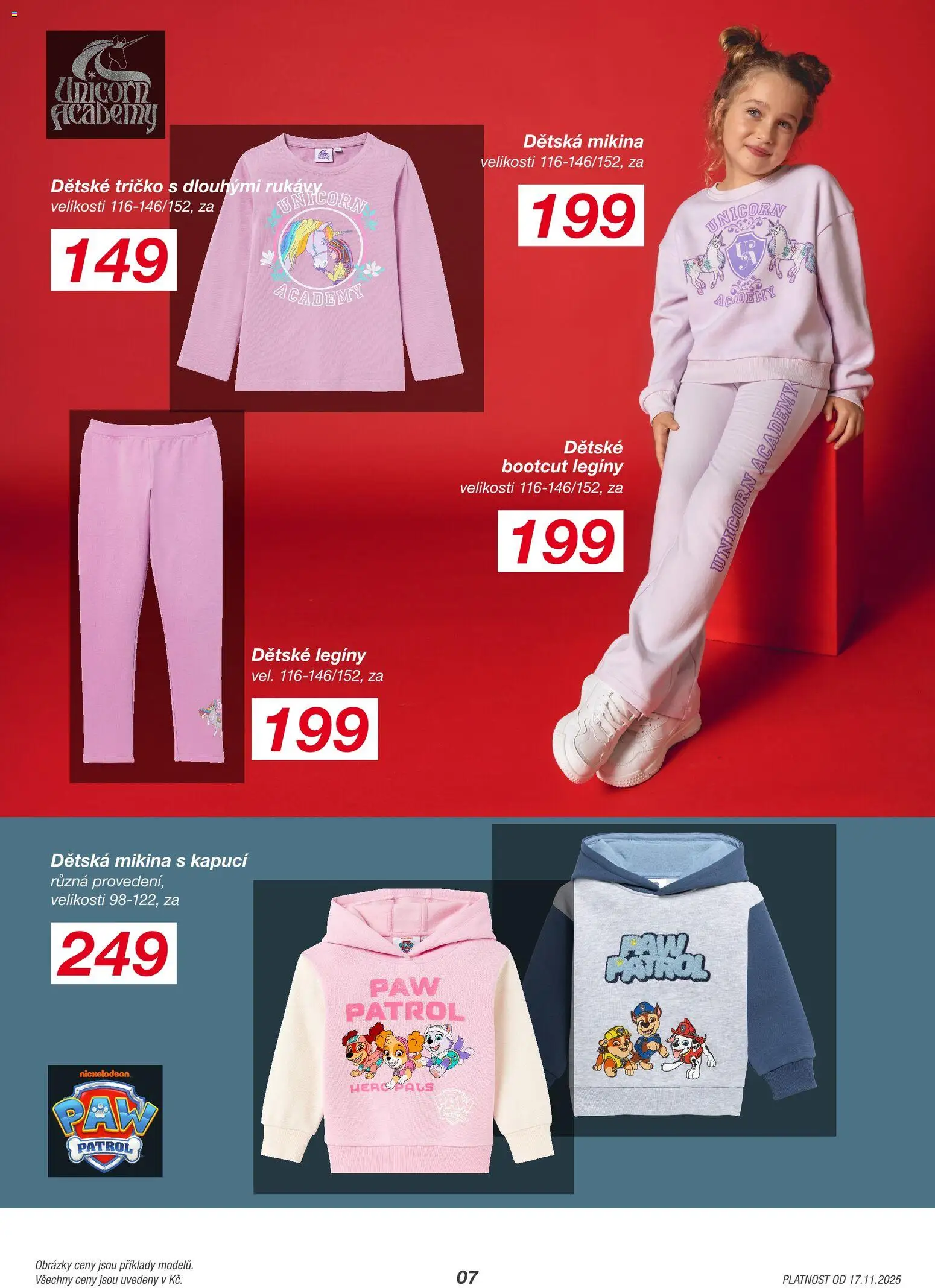 Kik Black Friday od 17.11.2025 | Strana: 7 | Produkty: Tričko, Mikina, Legíny