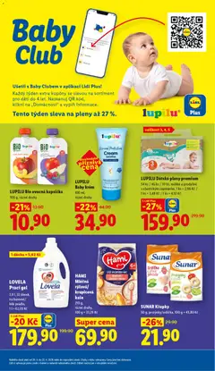 Náhled letáku LUPILU Bio ovocná kapsička, 100 g, různé druhy od 20.04.2026 | Strana: 24