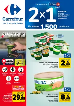 Vista previa Carrefour folleto válido desde el 15.01.2026