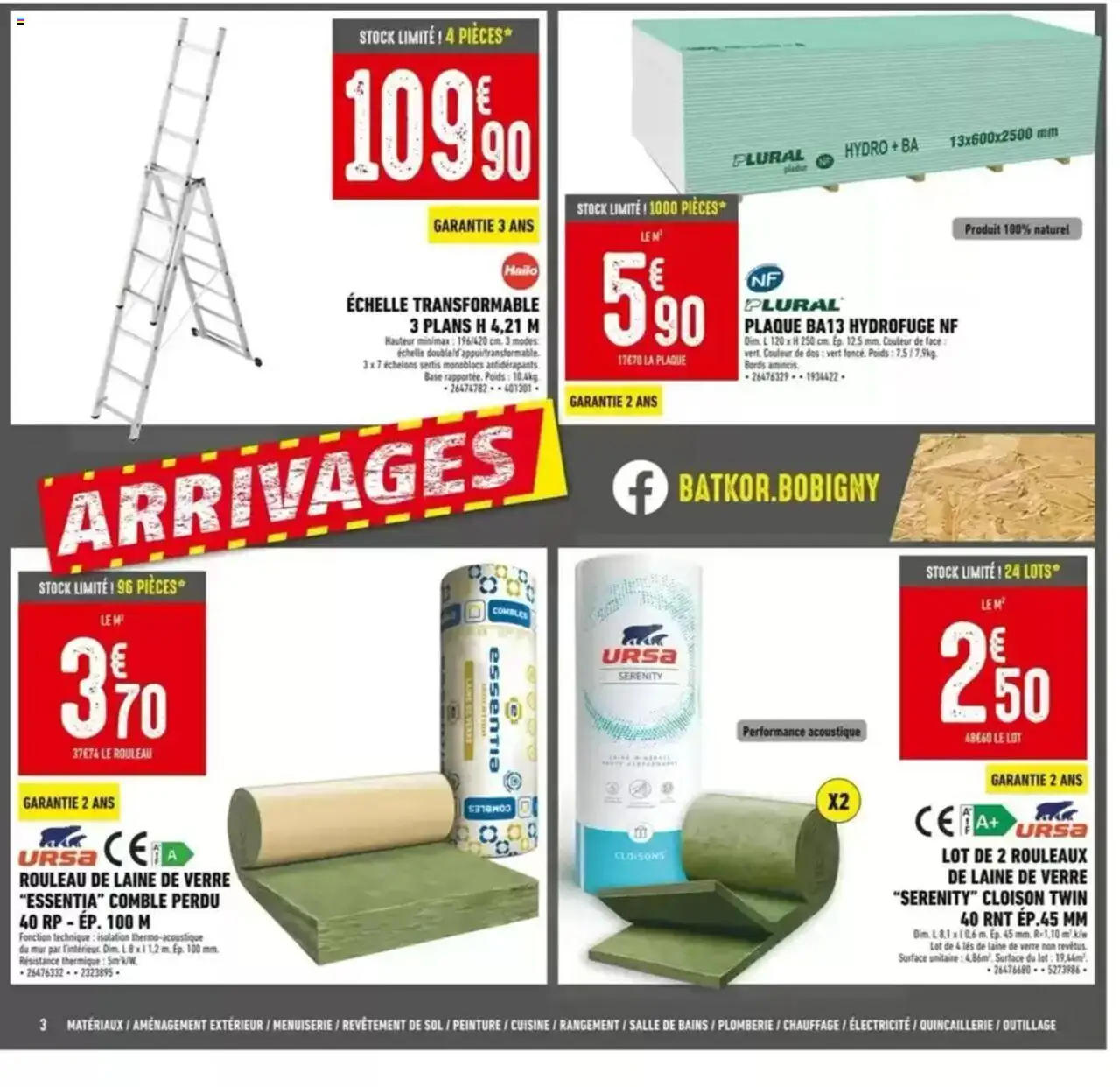  | Page: 3 | Produits: Base, Poids, Rouleau